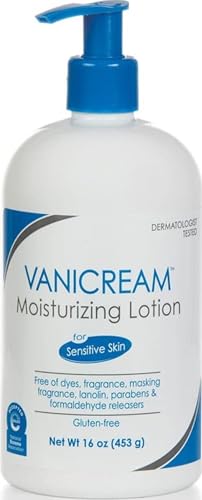 Vanicream Moisturizing Lotion for Sensitive Skin, 16 Fl Oz Pump