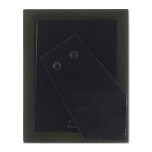 Contemporary Green Wood Picture Frame for 2x3 Photos