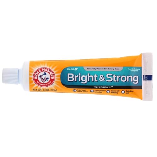 Arm & Hammer Enamel Defense Fluoride Toothpaste with Crisp Mint - 4.3 oz Pack of 4