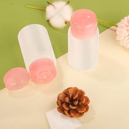 Lockable Acetone Pump Dispenser Bottle - 180ml, 2-Pack