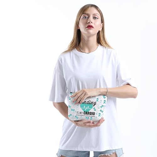 Standing Is My Cardio Makeup Bag - Dysautonomia Awareness Gift