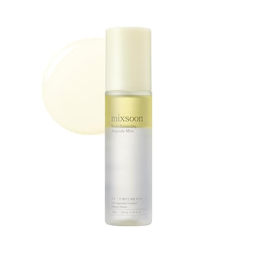 Mixsoon Hydrating Face Mist with Hyaluronic Acid - Balances Oil & Moisture, Soothes Skin, 100ml