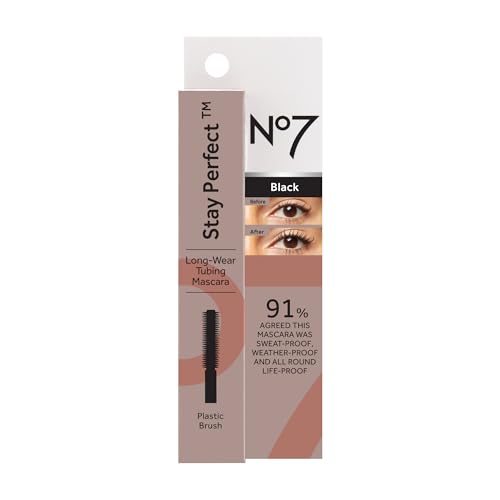 No7 Stay Perfect Mascara - Smudge-Free, Long-Lasting Volume