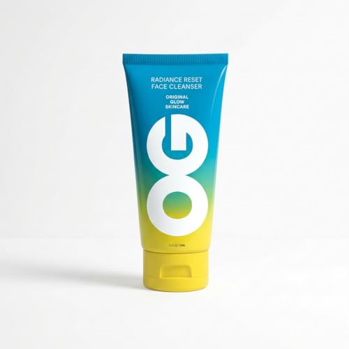 Original Glow Skincare Reset Face Cleanser 100ml – Gentle Pre & Postbiotic Face Wash for Sensitive Skin & Acne-Prone Skin