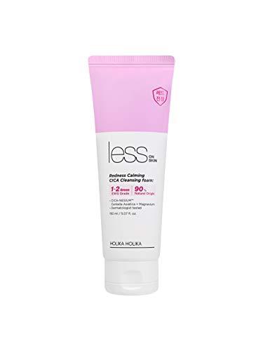 HOLIKA HOLIKA Less on Skin Redness Calming CICA Cleansing Foam 150g