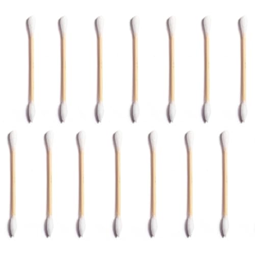 Clean Skin Club Clean Swabs | 500CT | One Pointed Tip | Biodegradable + Organic Cotton & Bamboo | Makeup & Nail Polish Touch-ups | Chlorine-Free & Hypoallergenic (500 Count)