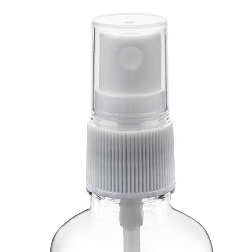 Hydior White Clear 2oz Glass Spray Bottles for Essential Oils - Set of 3