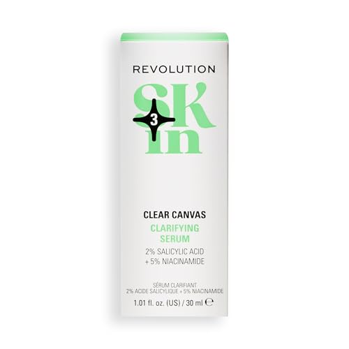Revolution Skin Clear Canvas Serum with 5% Niacinamide & 2% Salicylic Acid - 1.01 fl oz