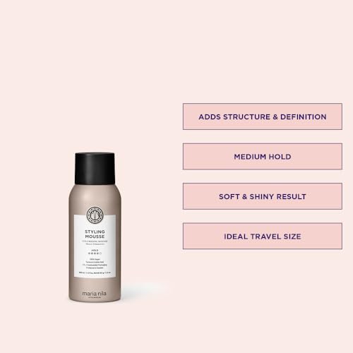Maria Nila Styling Mousse 3.4 Fl Oz - Volume & Texture, Medium Hold 3/5