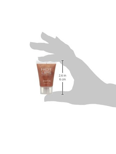 ZOYA Hydrating Lip Gloss - Chance, 0.42 oz