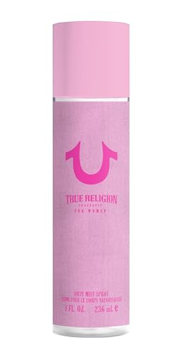 True Religion Women’s Fragrance Body Mist Spray 8 Fl Oz - Romantic Floral Amber