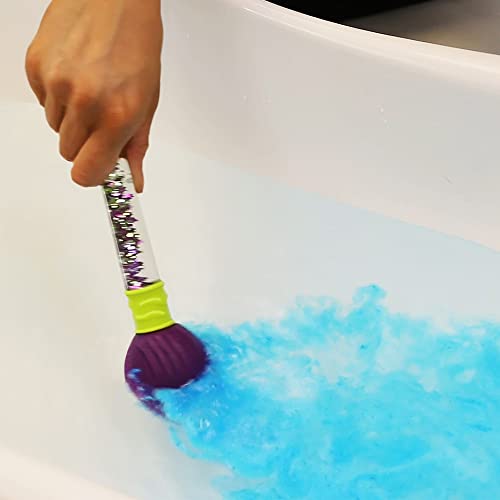 ZIMPLI Baff Bombz Magic Brush - 4 Color Changing Bath Bombs for Kids