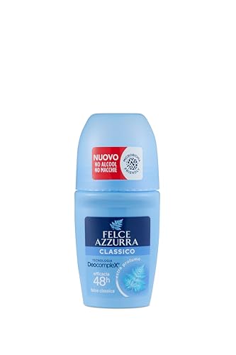 Felce Azzurra Classico Roll-On Deodorant 50ml, 48h Protection