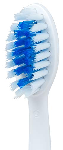 PRO-SYS VarioSonic White Electric Toothbrush Replacement Heads — Pack of 3, Soft Burst Brush Tips