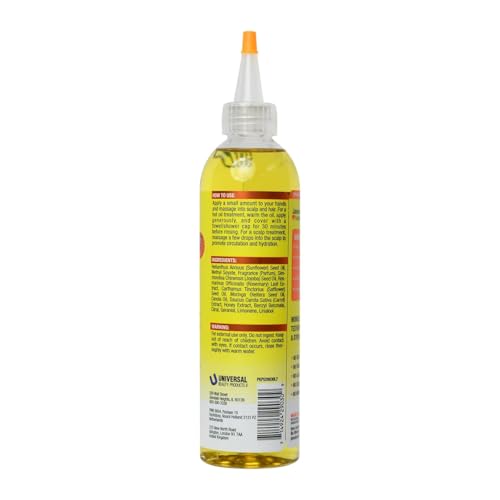 Island Oil Jamaican Mango & Lime Love Your Locs – Lightweight Hair Oil for Locs, Braids & Natural Hair (8 oz)