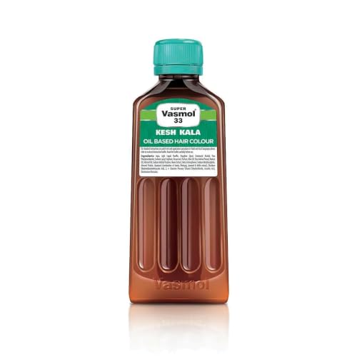 Vasmol Super Vasmol 33 Hair Color Oil - Pack of 4, 100mL Each