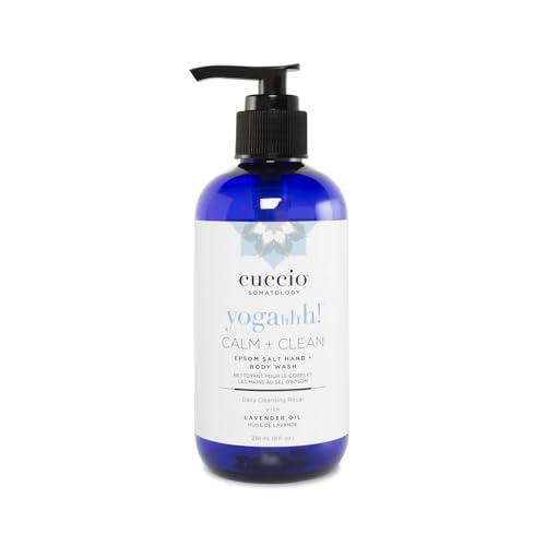 Cuccio Somatology Calm & Clean Epsom Salt Lavender Body Wash, 8 oz