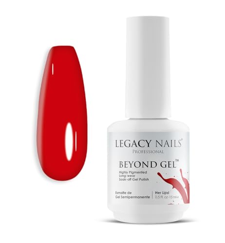 LEGACY NAILS Beyond Gel Soak-Off Nail Polish - Her Lips 0.5 fl oz