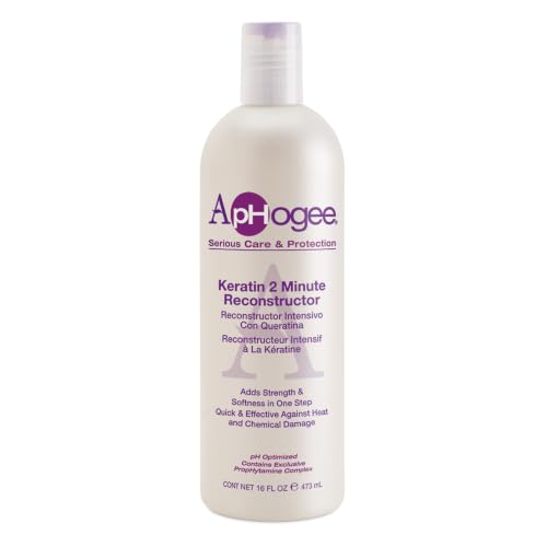 Aphogee Intensive 2 Minute Keratin Reconstructor - Clean Scent, 16 fl oz