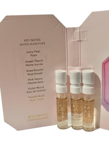 KAYALI FLEUR MAESTY Rose Royal 31 EDP Sample Set - Pack of 3