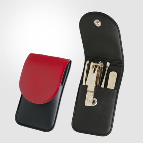 Three Seven (777) Travel Manicure & Grooming Kit - 4 Pcs, Made in Korea