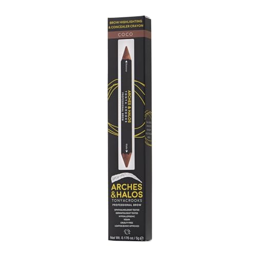 Arches & Halos Brow Highlighting & Concealer Crayon Duo - Coco