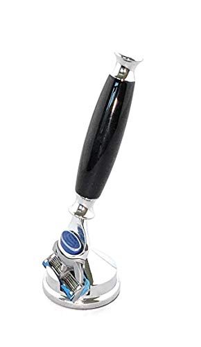 G.B.S Heavyweight Polished Steel Razor Stand for Safety Razors