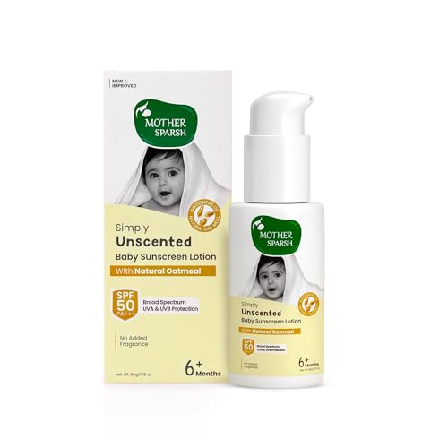 Unscented Mineral Baby Sunscreen SPF 50 | Fragrance-Free SPF for Babies 3+ Months