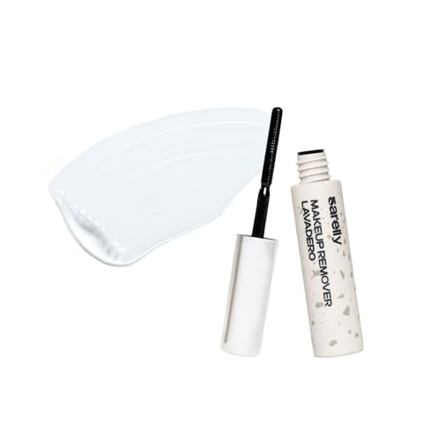 SARELLY Mini Eye Makeup Remover - Gentle Vegan Formula for Waterproof Makeup