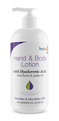 Hyalogic HA Hand & Body Lotion - Hydrating Moisturizer, 10 oz