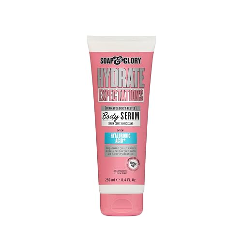 Soap & Glory Hydrate Expectations Body Serum - 8.4 oz, Vegan Hydrating Oil