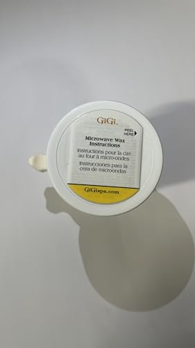GIGI Hemp Wax Microwave 7.6 oz - Soft Hair Removal Wax for Face & Body