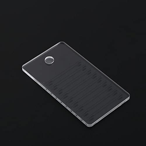 Acrylic Eyelash Extension Pallet - Grafting Organizer Tray