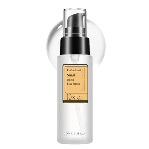 Loske Snail Mucin Serum - Hydrating & Repairing Essence for All Skin Types