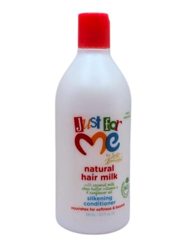 Natural Hair Milk Kids Shampoo & Conditioner Set - Sulfate-Free 2-Pack