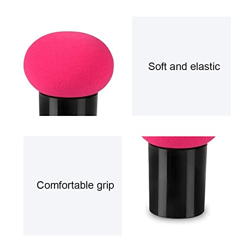 2 Pack Makeup Sponges with Handles - Foundation & Cream Applicators