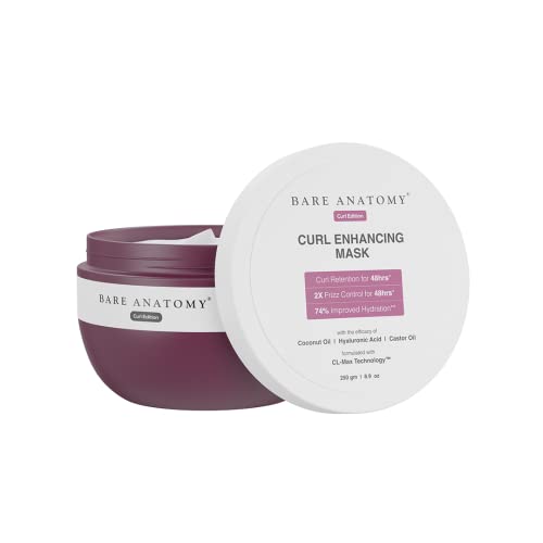 Bare Anatomy Curl Enhancing Hair Mask - Hydrating Frizz Control (250g)