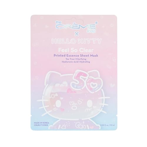 The Crème Shop x Hello Kitty Clarifying Essence Sheet Mask - 3 Pack
