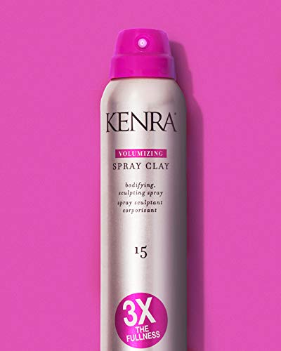Kenra Volumizing Spray Clay 15 - 4oz Fullness & Texture Spray for All Hair Types