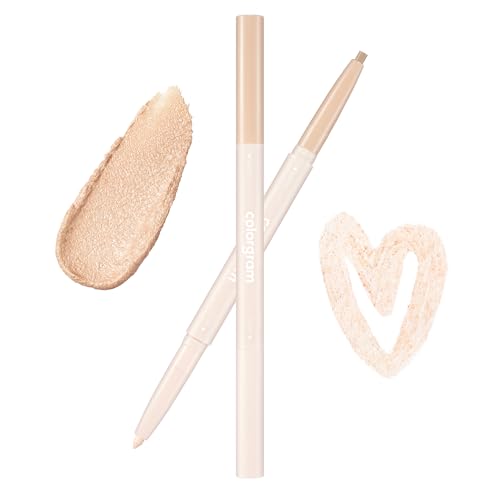 COLORGRAM Under Eye Highlighter Stick - Long-Lasting, Smudge-Proof Formula