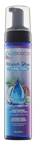 Kaleidoscope Miracle Drops Styling Foam - Hair Growth & Curl Enhancer 8oz