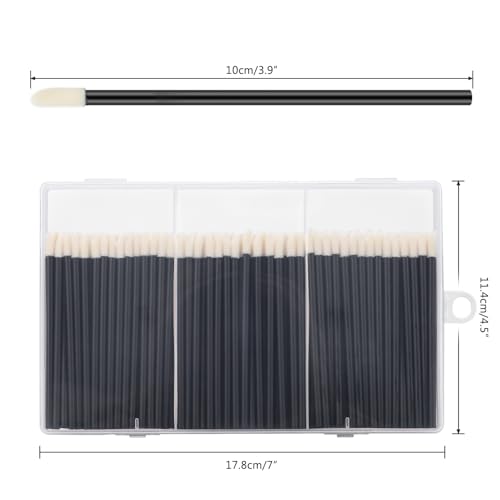 240 Disposable Lip Wands - Soft Flocking Applicator Brushes