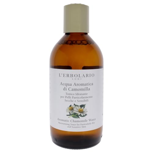 L'Erbolario Chamomile Water Toner - Alcohol-Free Moisturizer for Dry Skin - 6.7 oz