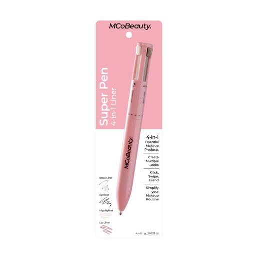 MCoBeauty 4-in-1 Makeup Pen - Eyeliner, Brow Liner, Lip Liner & Highlighter