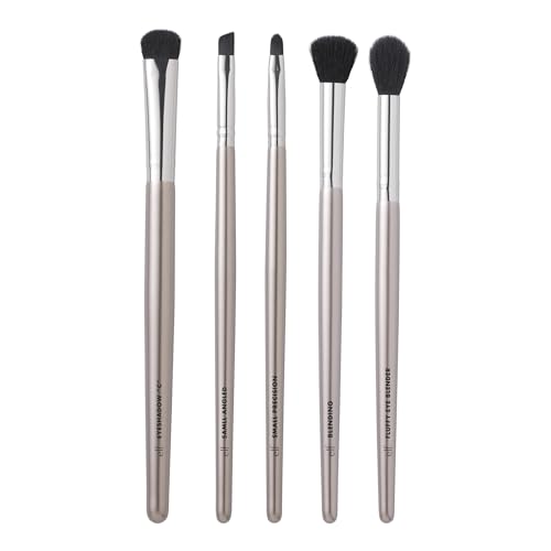 e.l.f. 5-Piece Smoky Eye Makeup Brush Kit - Vegan & Cruelty-Free