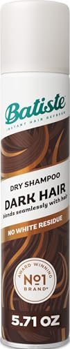 Batiste Dark Dry Shampoo 5.71 oz - Tinted Oil Absorbing Spray for Brunettes