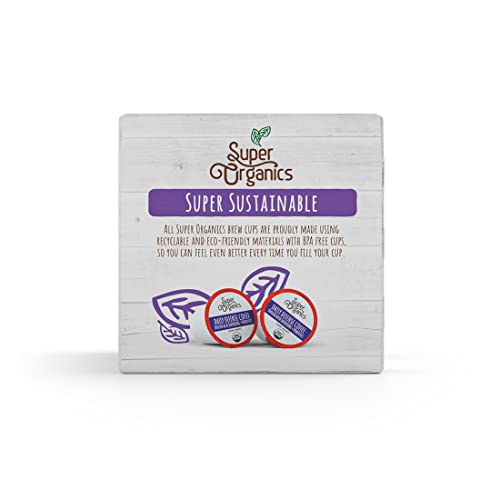 Organic Dark Roast Coffee Pods with Probiotics - 10ct K-Cups