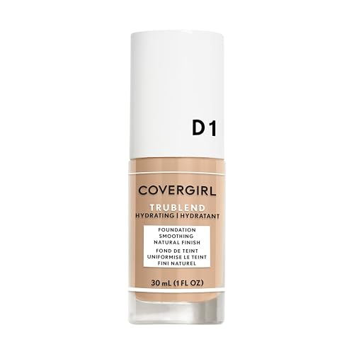 COVERGIRL truBlend Liquid Foundation - Creamy Beige D1, 1 oz