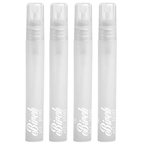 Birch 10ml Mini Portable Mist Spray Bottles | 4 Pack for Crafts & Travel
