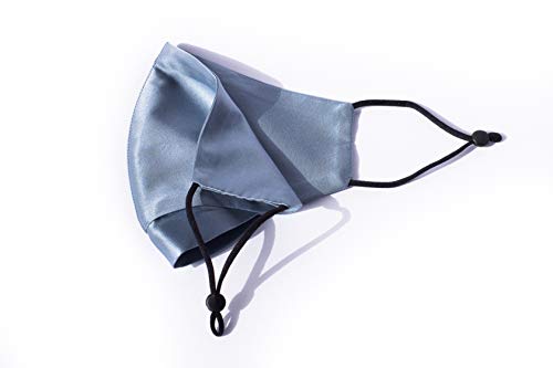 100% Mulberry Silk Face Masks - Reusable Adjustable Unisex